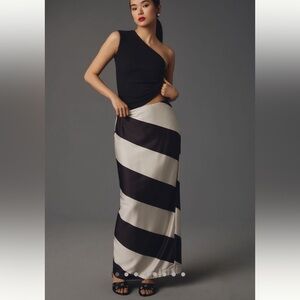 Anthropologie Maeve Striped Skirt